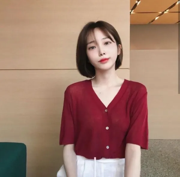 인스타 단발녀