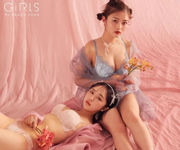 GIRLS by PEACH JOHN 이노우에 사쿠라 &amp; 나에나노