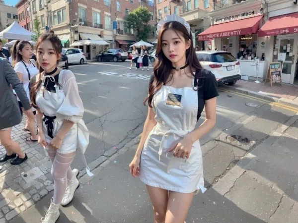 AI 거리의 메이드